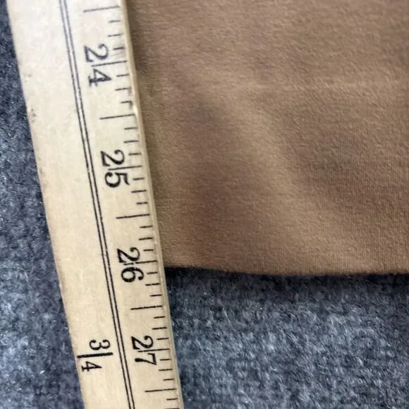 Quince ultra Stretch Ponte Mariner Pants Womens Size S Brown Crop Old Money - Picture 7 of 10